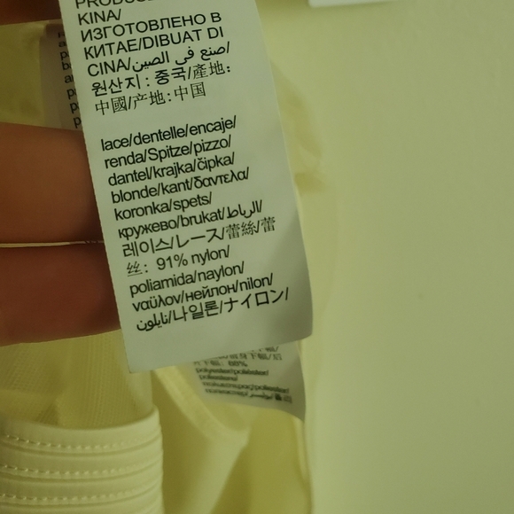 Calvin Klein Ivory Spring Rose Bodysuit - Picture 10 of 15